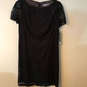 Black size 8 lace dress